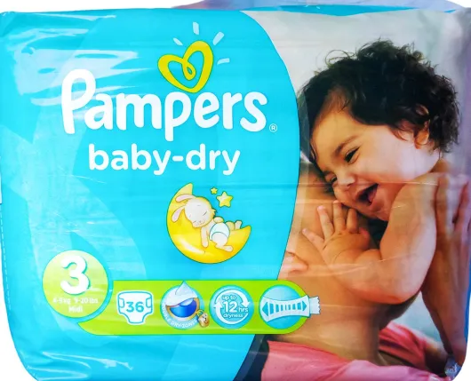 Pampers Baby Dry Gr.3 Midi 4-9kg Sparpack