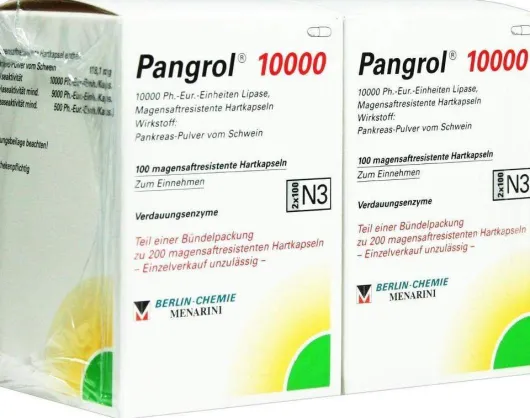 Pangrol 10000 Hartkapseln 200 Mit Magensaftresistentem Überzug