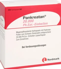 Pankreatan 20.000 Ph.Eur.-Einheiten 200 Magensaftresistente...