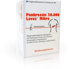 Pankreatin 20000 Laves Mikro Magensaftresistente Kapseln 50...