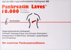 Pankreatin Laves 10.000 Ph 200 Magensaftresistente Hartkapseln