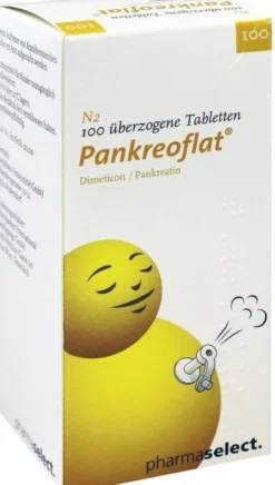 Pankreoflat 100 Überzogene Tabletten