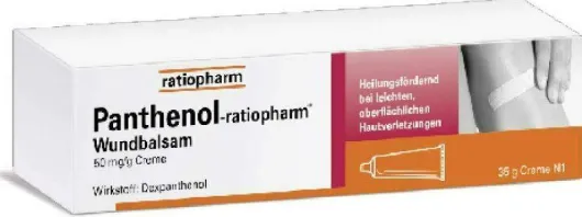 Panthenol Ratiopharm Wundbalsam 35 g Creme