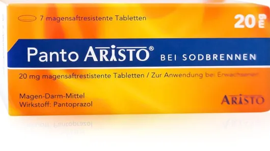 Panto Aristo bei Sodbrennen 20 mg 7 Magensaftresistente Tabletten