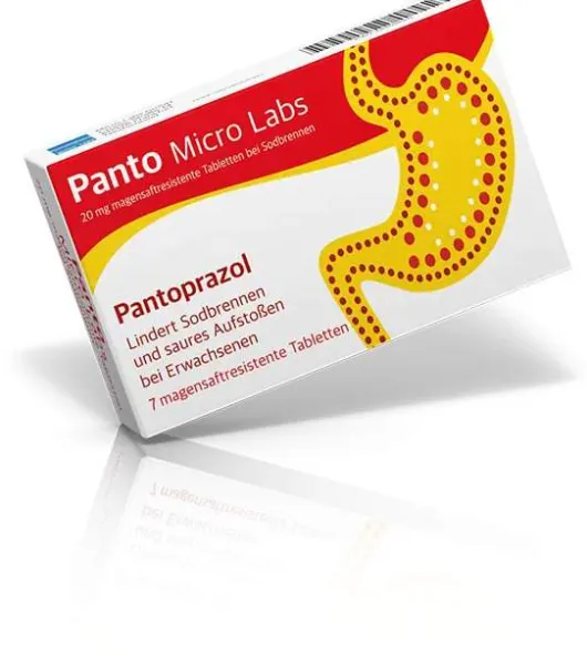 Panto Micro Labs 20 mg Msr.Tabl.Bei Sodbrennen