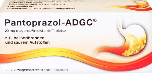 Pantoprazol Adgc 20 mg 7 Magensaftresistente Tabletten