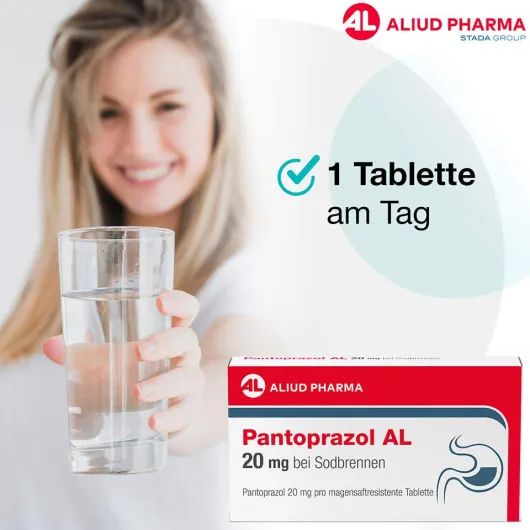 Pantoprazol Al 20 mg bei Sodbrennen 7 Magensaftresistente...