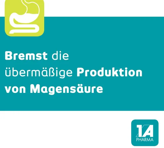Pantoprazol 1a Pharma 20 mg 7 Tabletten bei Sodbrennen