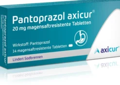 Pantoprazol axicur 20 mg 14 magensaftresistente Tabletten