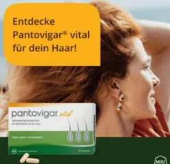Pantovigar vital Kapseln mit Nährstoffen für die Haare 60 Kapseln