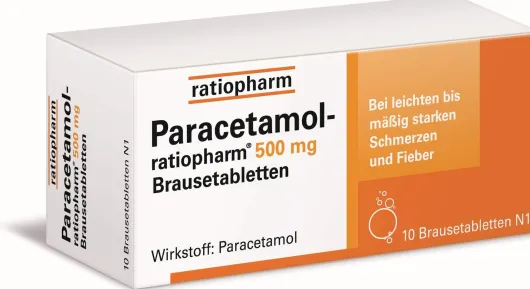 Paracetamol-Ratiopharm 500 mg 10 Brausetabletten