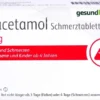 Paracetamol Schmerztabletten
