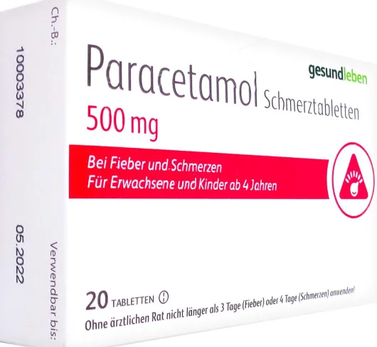 Paracetamol Schmerztabletten