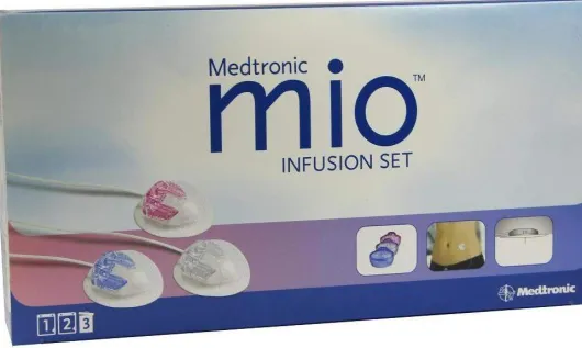 Paradigm Mio 6 mm 60 cm Blau Infusionsse