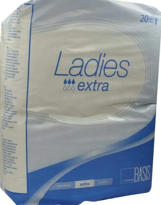 Param Ladies 20 Inkontinenzvorlagen Basis Extra