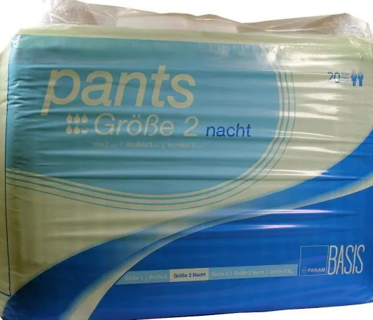 Param Pants Basis Nacht Gr.2 20 Stück