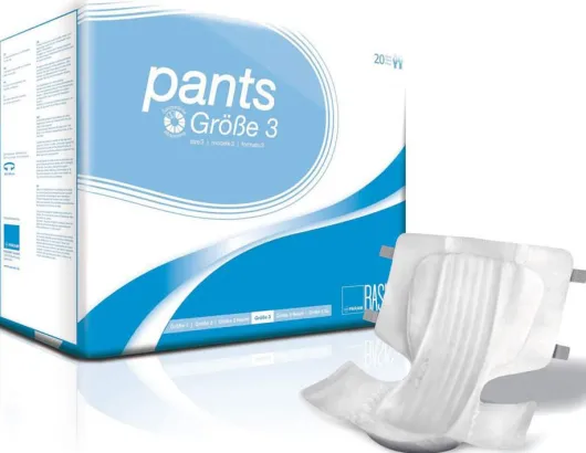 Param Pants Basis Tag Gr.3 20 Stück