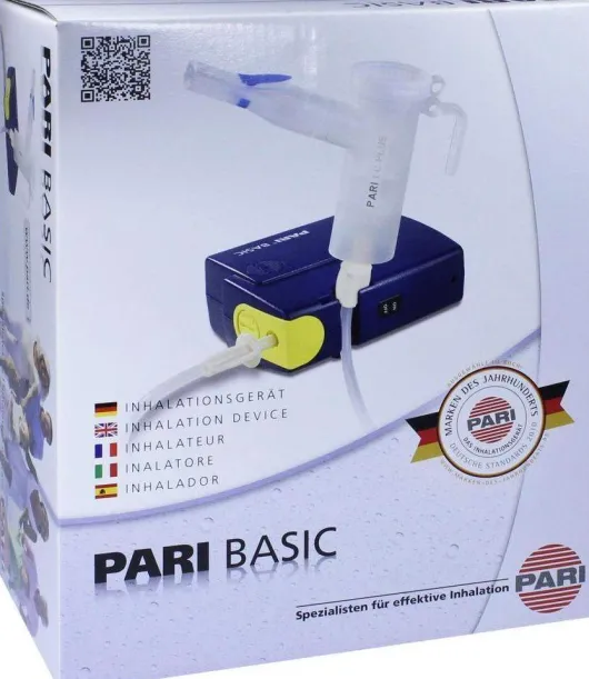 Pari Basic Effektive Inhalation Mit Kompressor