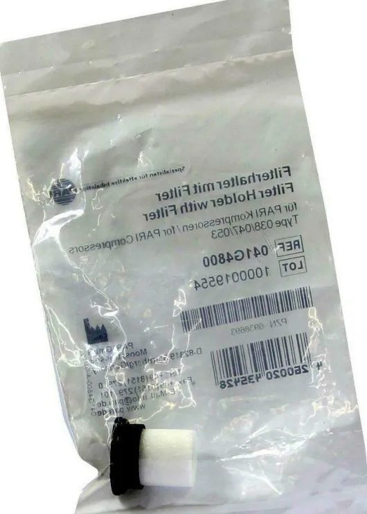 Pari Filterhalter Mit Filter Typ 038-047-053