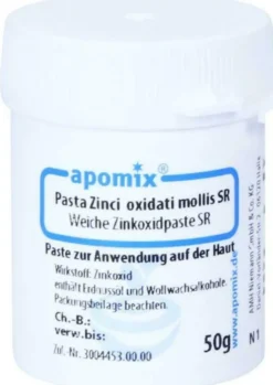 Pasta Zinci Oxidati Mollis Sr 50 G