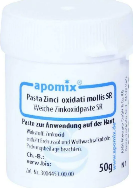 Pasta Zinci Oxidati Mollis Sr 50 G