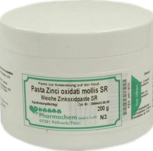 Pasta Zinci Oxidat. Mollis Sr 200 G Salbe