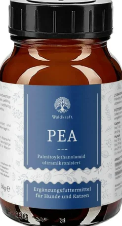 Pea Palmitoylethanolamid reines 36 g Pulver für Hunde und Katzen