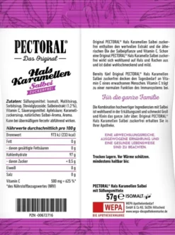 Pectoral Salbei 60 G Bonbons Zuckerfrei
