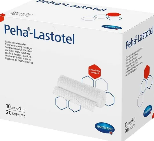 Peha Lastotel Fixierbinde 10 cm X 4 M 1 Binde