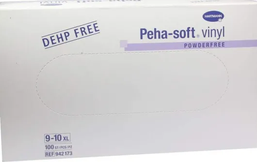 Peha-Soft Vinyl Untersuchungs Handschuhe Puderfrei Unsteril Xl...
