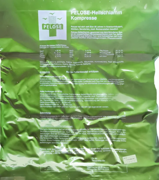 Pelose Kompresse Heilschlamm