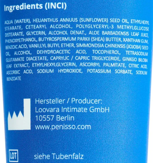 Penisso Erection Creme Penis-Creme zur Äußeren Anwendung 100 ml