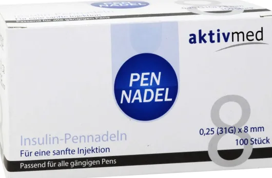 Pennadel Universal 8 Kanülen 0,26x8mm