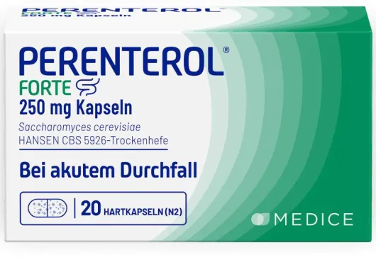 Perenterol forte 250 mg 20 Kapseln