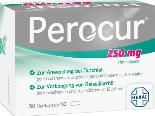 Perocur 250 mg 50 Hartkapseln