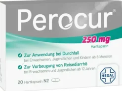 Perocur 250 mg 20 Hartkapseln