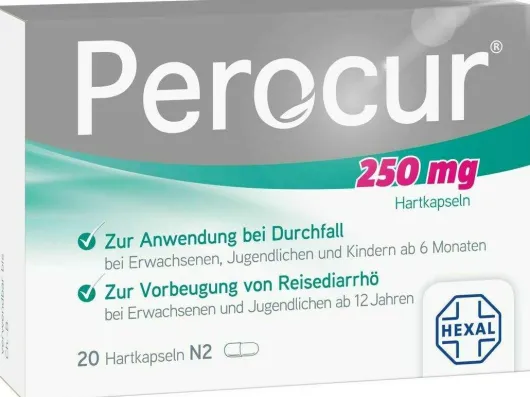 Perocur 250 mg 20 Hartkapseln