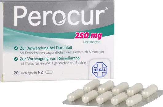 Perocur 250 mg 20 Hartkapseln