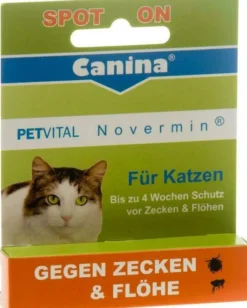 Petvital Novermin Flüssig Für Katzen 2 ml Flüssigkeit