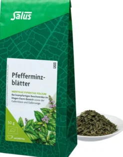 Pfefferminzblätter Arzneitee Bio Salus 50 G