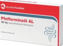 Pfefferminzöl Al 182 mg Magensaftresistente Weichkapseln 30 Stück