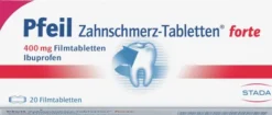 Pfeil Zahnschmerztabletten forte 20 Filmtabletten
