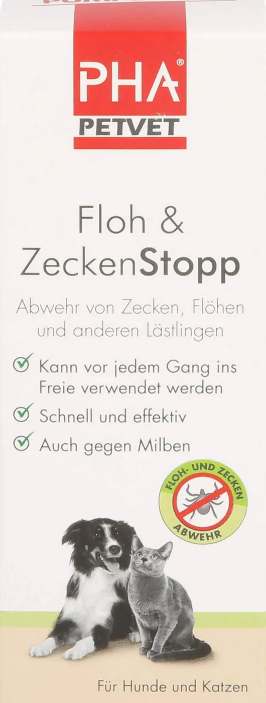 Pha Floh & Zeckenstopp Pumpspray Für Hunde und Katzen 100ml