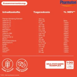 Pharmaton Vitality 2 x 100 Filmtabletten
