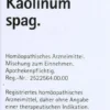 Phönix Kaolinum Spag. Tropfen