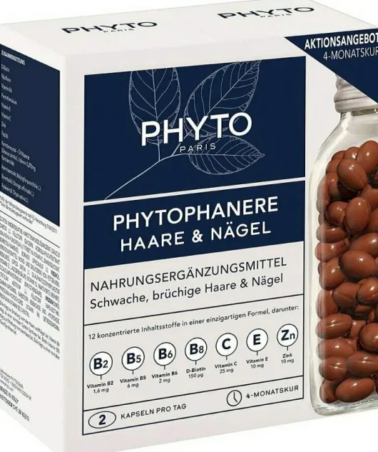 Phytophanere Duo Haare + Nägel 2 X 120 Kapseln