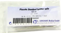 Pinzette Splitter Spitz 8 cm 1 Stück