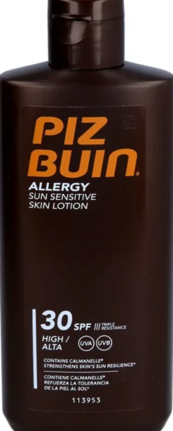Piz Buin Allergy Sun Sensitive Skin Lotion Lsf 30 200 ml