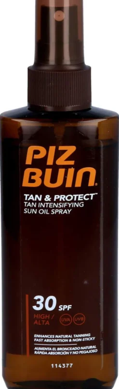 Piz Buin Tan & Protect Sun Oil Spray Lsf 30 150 M