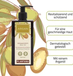 Plantana Argan Körpermilch 250ml